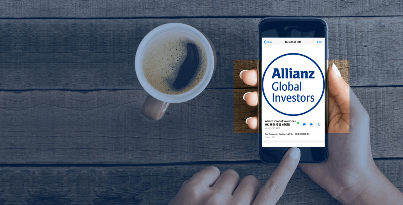 AllianzGI Official WhatsApp Account  安聯投資官方WhatsApp帳號