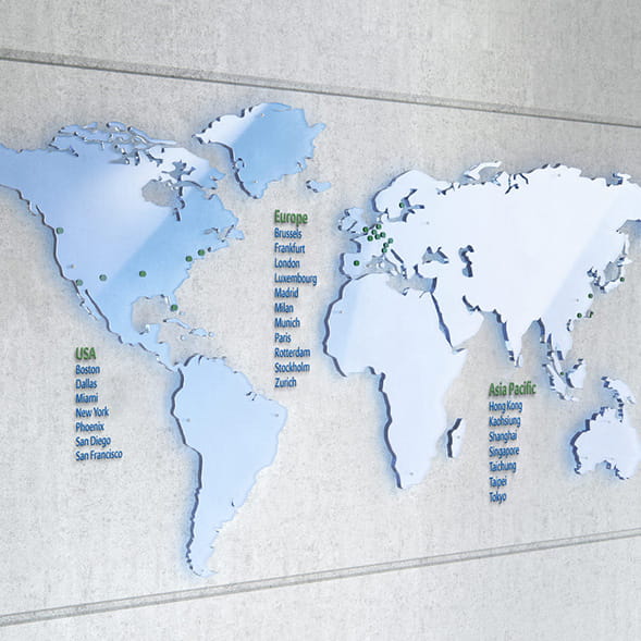 AllianzGI World Map